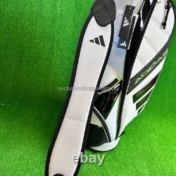 Adidas Golf Performance Cart Bag Lightweight 5-way 9.0in White/Black 2024 Model
