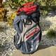 Ask Echo Slc-130 Golf Cart Bag 14 Way Divider Blue Gray Red Chicago Stars Logo