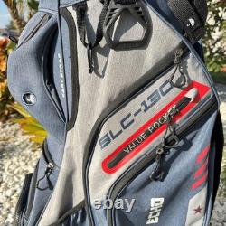 Ask Echo SLC-130 Golf Cart Bag 14 Way Divider Blue Gray Red Chicago Stars Logo