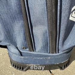 Ask Echo SLC-130 Golf Cart Bag 14 Way Divider Blue Gray Red Chicago Stars Logo