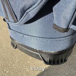 Ask Echo SLC-130 Golf Cart Bag 14 Way Divider Blue Gray Red Chicago Stars Logo