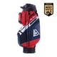 Ask Echo T-lock 2.0 14-way Cart Golf Bag Red/blue/white New