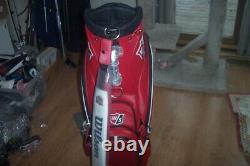 BRAND NEW 2020 Wilson Staff PGA Pro Tour cart bag Red / White