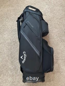 BRAND NEW Callaway Chase 14 Way Black Cart Bag