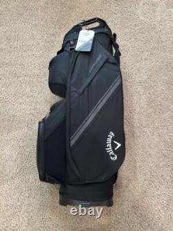 BRAND NEW Callaway Chase 14 Way Black Cart Bag