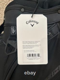 BRAND NEW Callaway Chase 14 Way Black Cart Bag