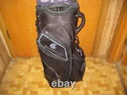 BRAND NEW Cleveland CG LT Cart bag 14 way top Black