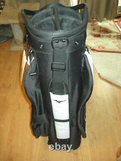 BRAND NEW Mizuno LW C Cart bag 7 way top Black / White