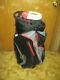 Brand New Wilson Xtra Cart Bag 10 X 8.5 Inch 14 Way Black / Grey / Red