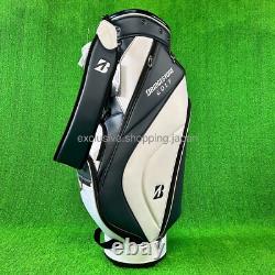 BRIDGESTONE Golf Cart Bag 9 x 47in 5-way 2024 Model Lightweight Navy / White