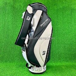 BRIDGESTONE Golf Cart Bag 9 x 47in 5-way 2024 Model Lightweight Navy / White