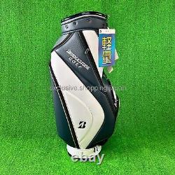 BRIDGESTONE Golf Cart Bag 9 x 47in 5-way 2024 Model Lightweight Navy / White