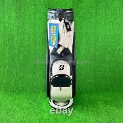 BRIDGESTONE Golf Cart Bag 9 x 47in 5-way 2024 Model Lightweight Navy / White