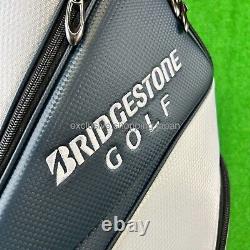 BRIDGESTONE Golf Cart Bag 9 x 47in 5-way 2024 Model Lightweight Navy / White