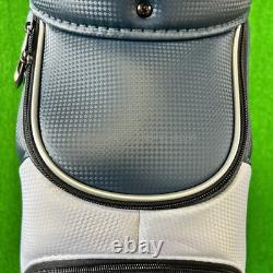 BRIDGESTONE Golf Cart Bag 9 x 47in 5-way 2024 Model Lightweight Navy / White