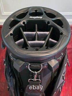 Bag Boy 2023 Revolver XP Golf Cart Bag 14-Way Rotating Top Black Waterproof NEW