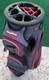 Bag Boy 2023 Revolver Xp Golf Cart Bag-charcoal/black/red, 14 Way Rotating Top