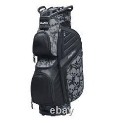 Bag Boy Cb-15 Cart Bag'22 Black/Charcoal/Skulls