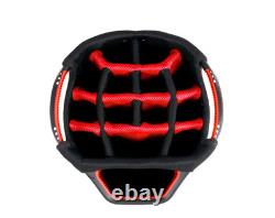 Bag Boy Chiller Cart Bag, 14-Way organizer top, Navy/Red/White