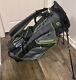 Bag Boy Chiller Hybrid Cart/stand Bag Charcoal/lime 14-way Top & Cooler Bag