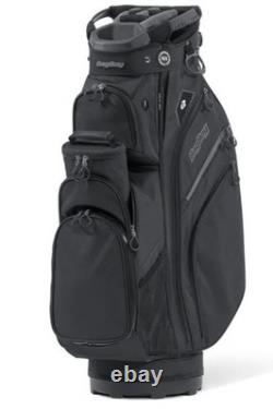 Bag Boy Chiller Pro Cart Bag (Black/Charcoal, 10.5 14-way top) Golf NEW