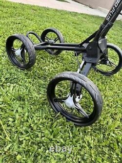 Bag Boy Quad Golf Push Cart (4 Wheel)- Collapsable with Brake