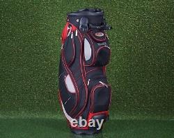 Bag Boy Revolver Cart Bag 14 Way Dividers Golf Bag, Black / Red L@@k