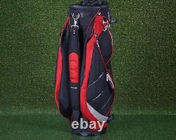 Bag Boy Revolver Cart Bag 14 Way Dividers Golf Bag, Black / Red L@@k