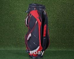 Bag Boy Revolver Cart Bag 14 Way Dividers Golf Bag, Black / Red L@@k