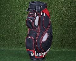 Bag Boy Revolver Cart Bag 14 Way Dividers Golf Bag, Black / Red L@@k