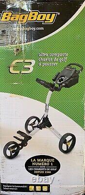 BagBoy C3 walking golf bag cart