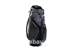 BagBoy Grey/Black Cart Bag 13-Dividers 9-Pockets Shoulder Strap