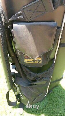 Belding Bushwacker Golf Cart Bag 6-Way Divider Seven Canyons Golf Sedona Black