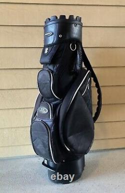 Bennington Golf Cart Bag Quiet Organizer 9 With Rain Hood