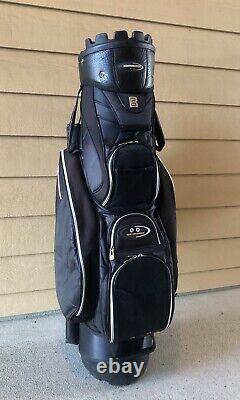 Bennington Golf Cart Bag Quiet Organizer 9 With Rain Hood