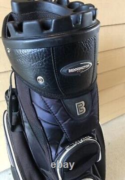 Bennington Golf Cart Bag Quiet Organizer 9 With Rain Hood