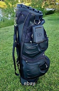 Bennington Golf QO-12 Quiet Organizer 12 Cart Golf Bag Black