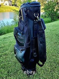 Bennington Golf QO-12 Quiet Organizer 12 Cart Golf Bag Black