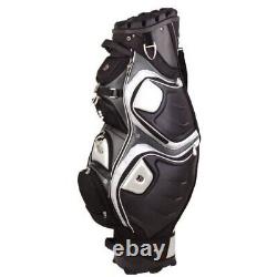 Bennington Golf Quiet Organizer 12 Cart Golf Bag, Brand New GRAY