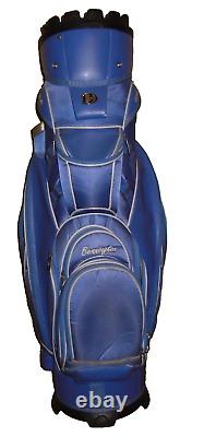 Bennington Golf Quiet Organizer 12 Cart Golf Bag Purple/blue