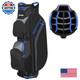 Beutyal 15-way Organizer Golf Cart Bag Lightweight Club Bags With Rain Cover