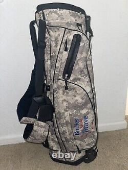 Birdies For The Brave Cart Carry Stand Golf Bag Camo EXTREMELY RARE