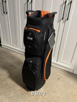 Black / Orange Vevor Golf Bag 14-way (New)