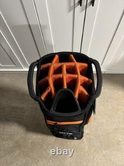 Black / Orange Vevor Golf Bag 14-way (New)