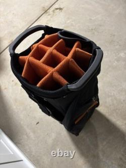 Black / Orange Vevor Golf Bag 14-way (New)