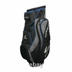 Brand New Cobra Cart Bag 14 Dividers Plus Putter Slot Black Blue Grey