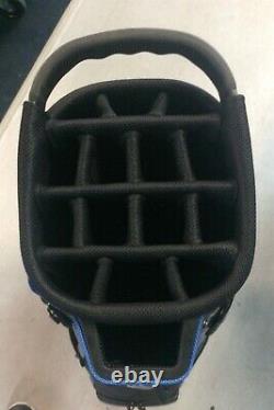 Brand New Cobra Cart Bag 14 Dividers Plus Putter Slot Black Blue Grey