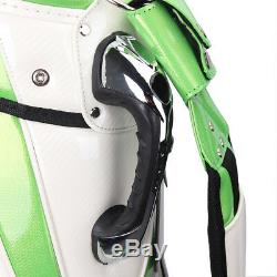 Brand New Guiote LUCKY CLOVER Golf staff bag caddie cart bag comes with Rainhood