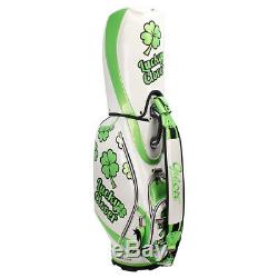 Brand New Guiote LUCKY CLOVER Golf staff bag caddie cart bag comes with Rainhood