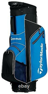 Brand New Taylormade Black and Blue Cart Golf Bag 14-way Dividers